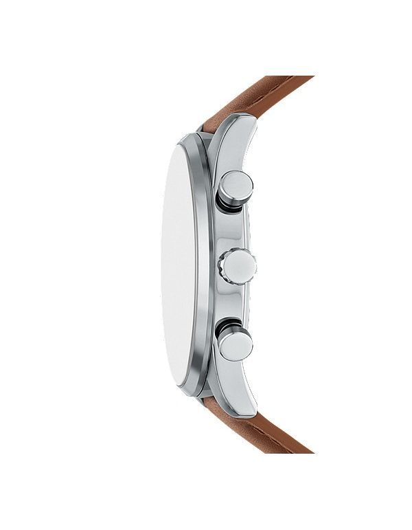 Fossil - Montre Sullivan Multifonction Homme Cuir Marron Litehide™ BQ2858 2