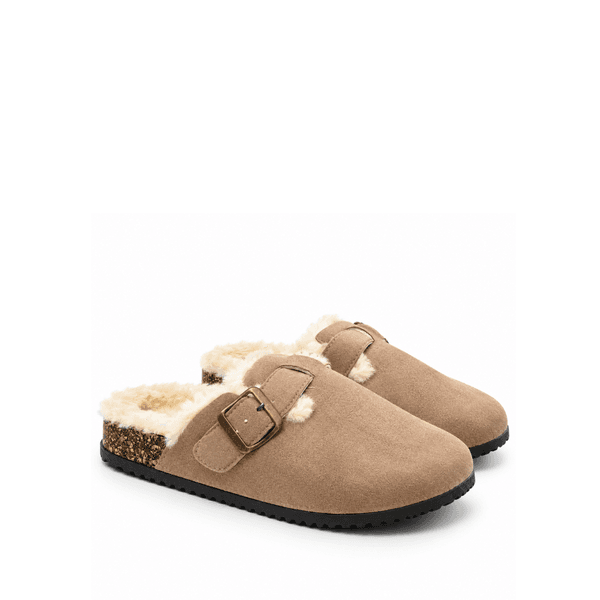 Seaside - Pantoufle avec Boucle Décorative H26-F826 - Kaki 2