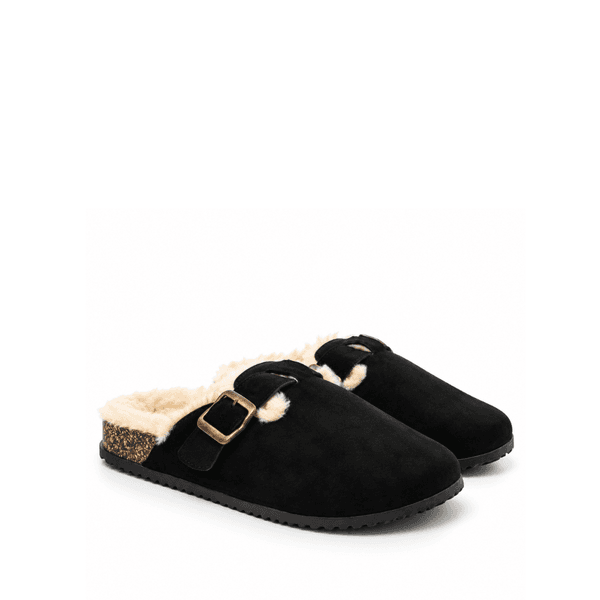 Seaside - Pantoufle avec Boucle Décorative H26-F826 - Noir 2