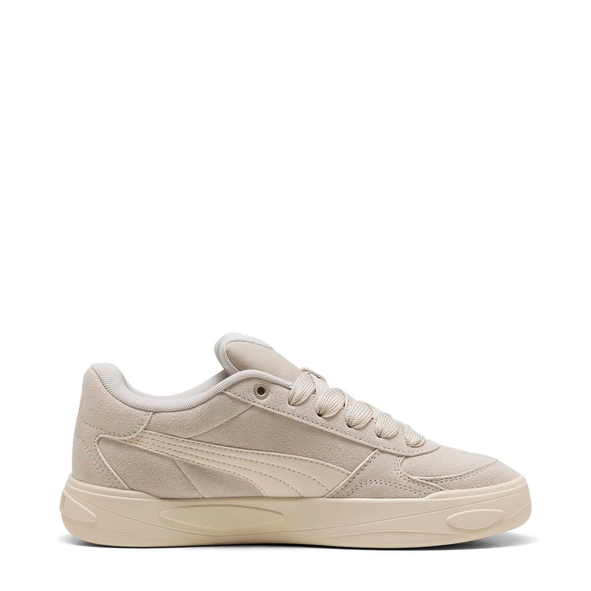 Puma - Baskets urbaines en cuir Puma Park Lifestyle II SD - Beige