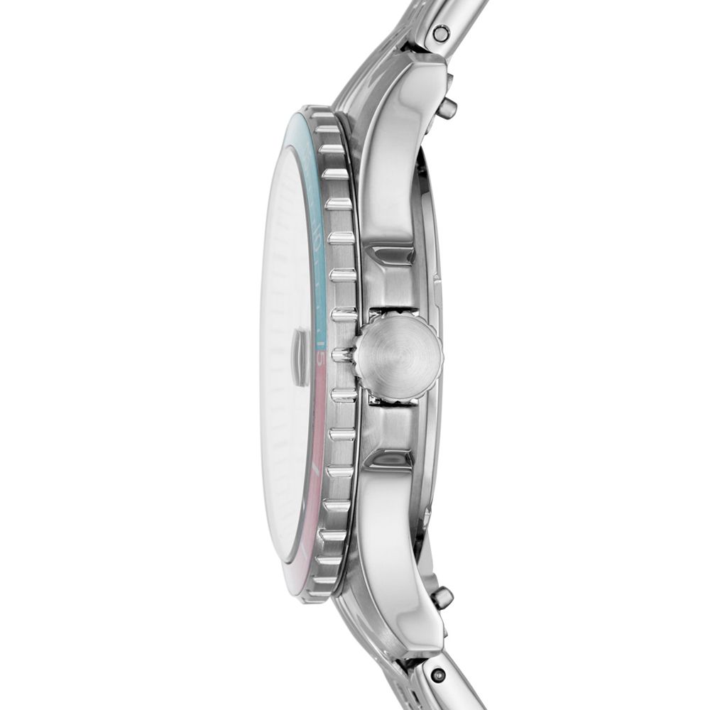 Fossil - Montre Femme Dive En Acier Argenté ES4741 2