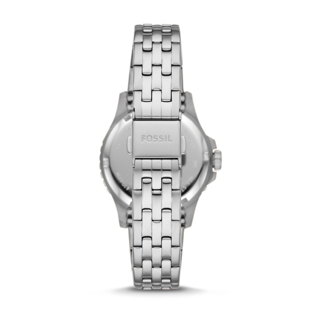 Fossil - Montre Femme Dive En Acier Argenté ES4741 3