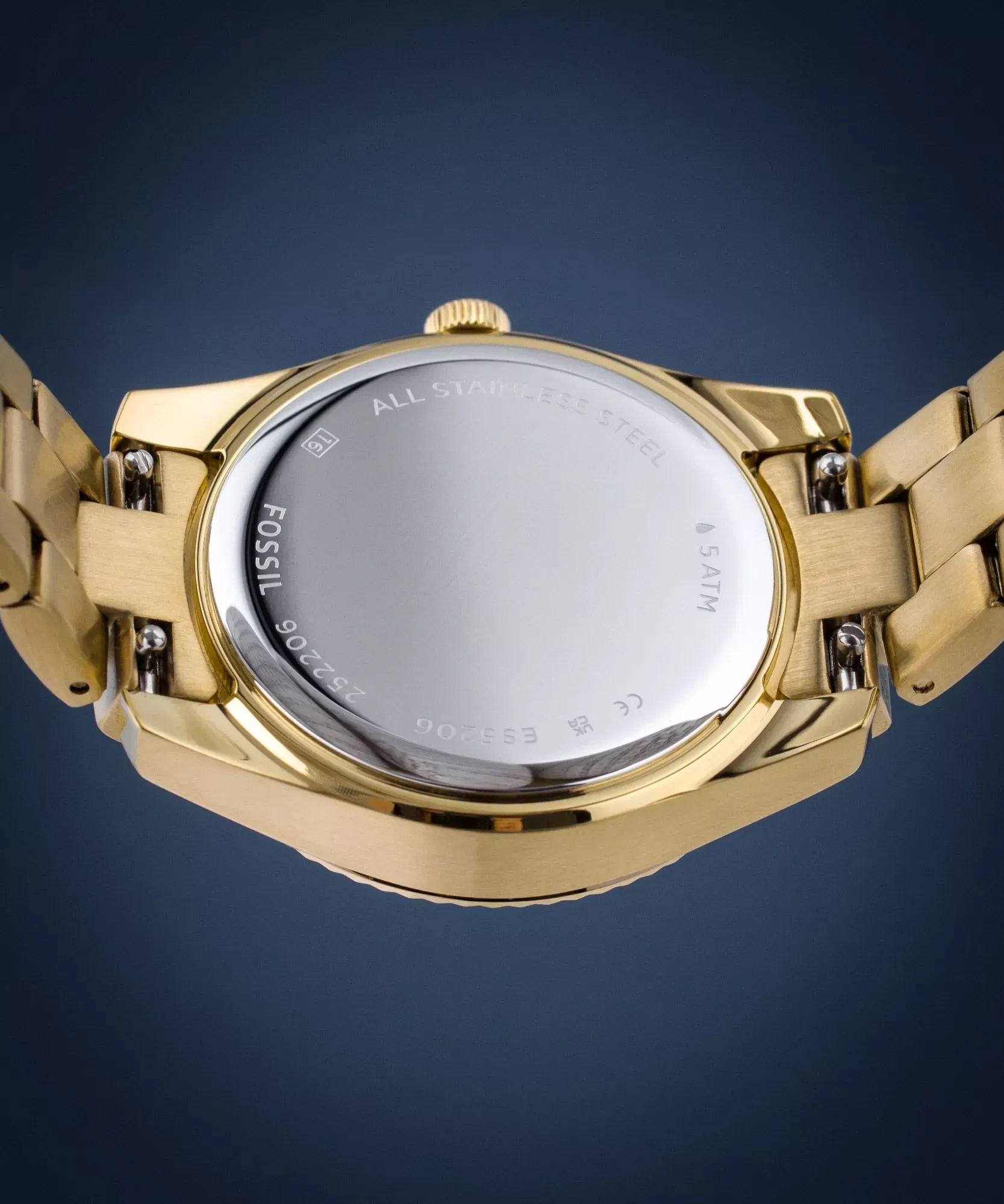 Fossil - Montre Femme Scarlette Day-Date Acier Inoxydable ES5206 2
