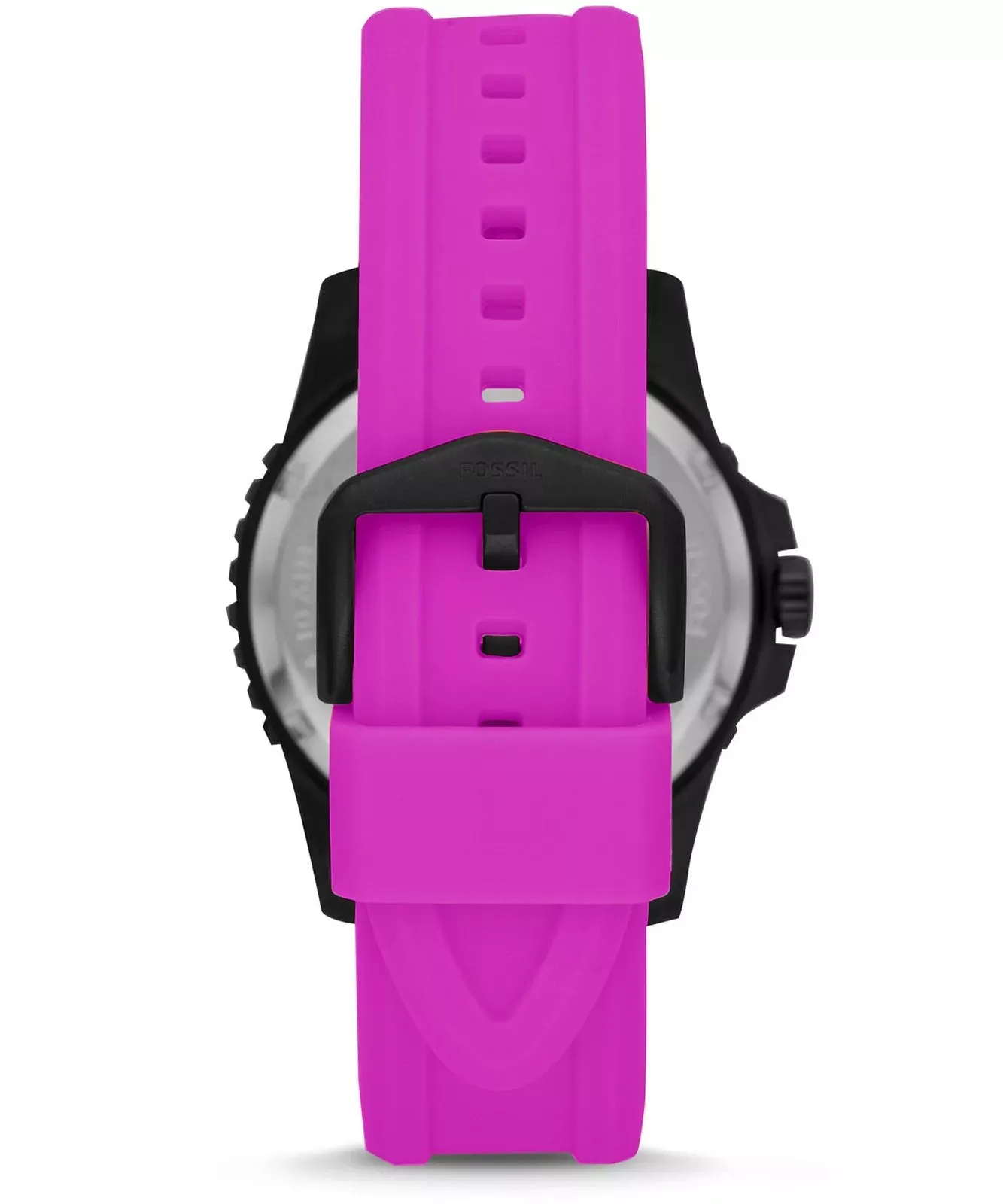 Fossil - Montre Homme Analogique Silicone Rose FS5685 3
