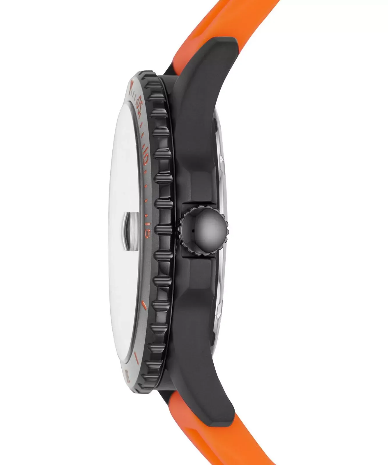 Fossil - Montre Homme Analogique Silicone Orange Fluo FS5686 2