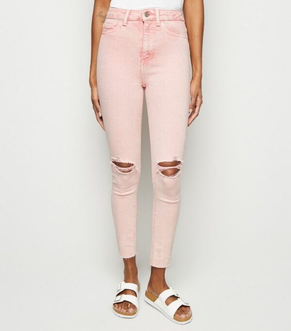 jean super skinny hallie rose delave a lacide dechire