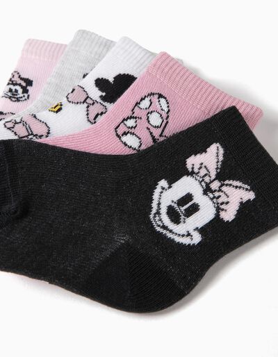 ZIPPY - 5 pairs of socks for baby girls  91minnie mouse  multicoloured 2