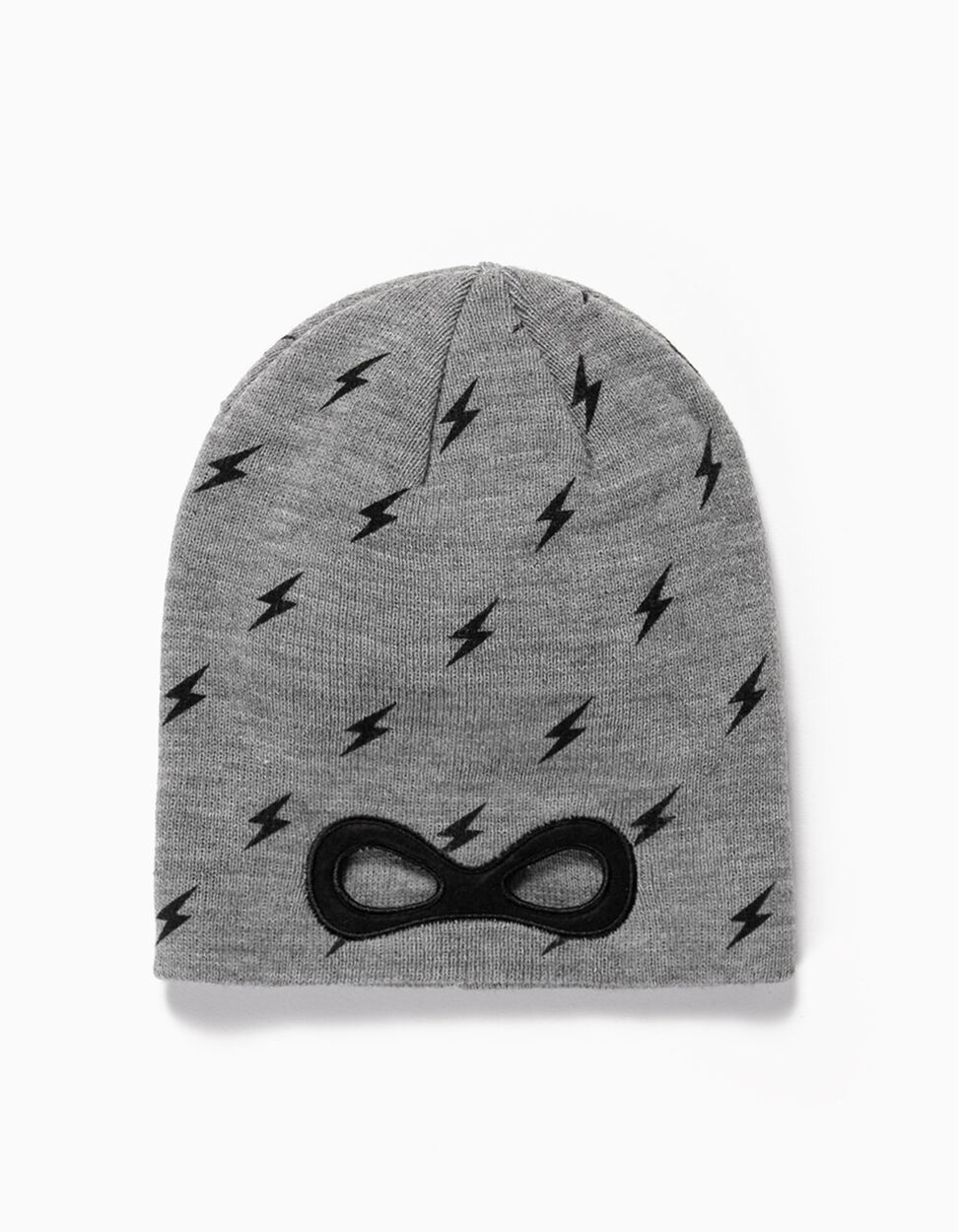 ZIPPY - Beanie Mask for Boys, Grey 2