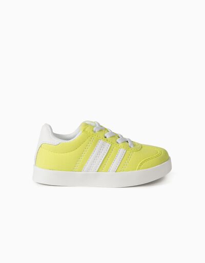 ZIPPY - TRAINERS FOR BABIES 'ZY RETRO', FLUORESCENT YELLOW 6