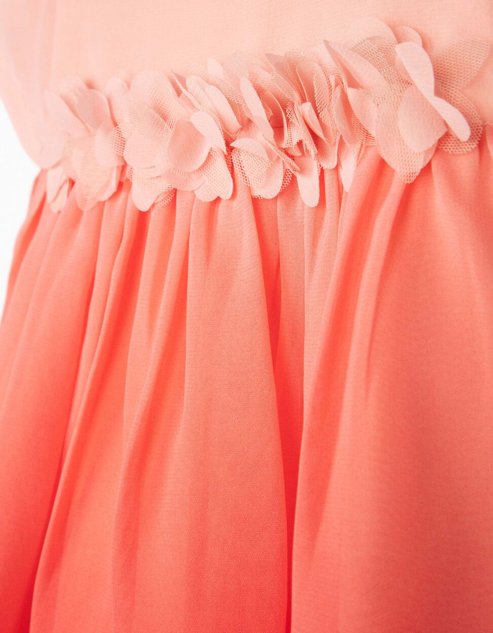 ZIPPY - CHIFFON DRESS FOR BABY GIRLS, 'FLOWERS', PINK 3