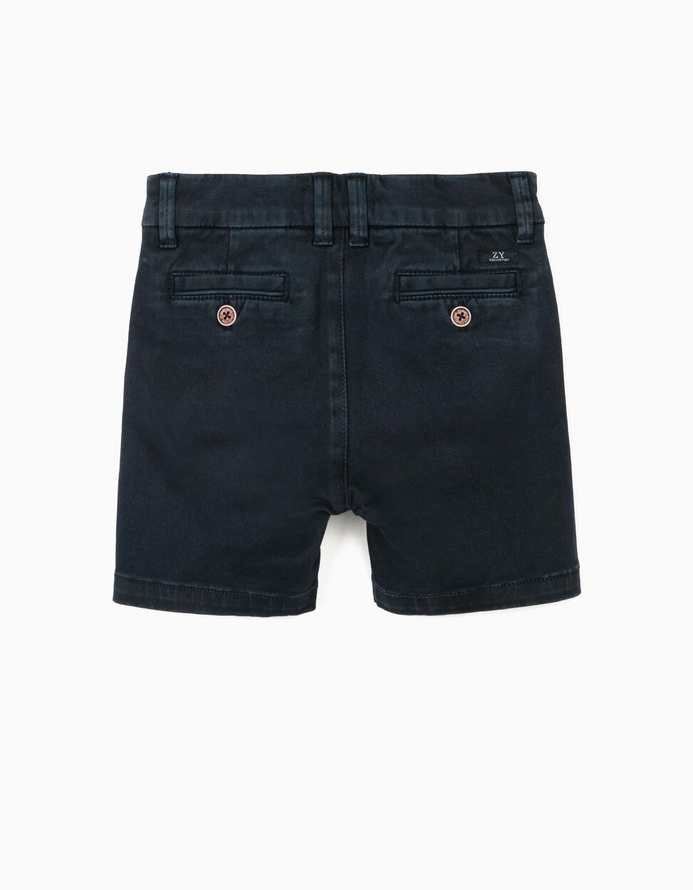 ZIPPY - CHINO SHORTS FOR BABY BOYS, DARK BLUE 2