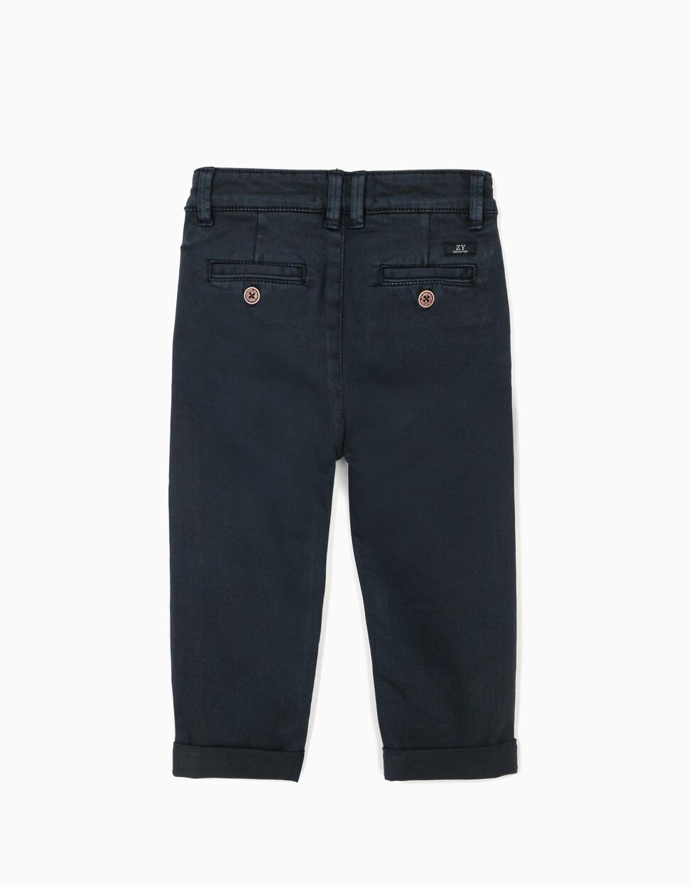 ZIPPY - CHINOS FOR BOYS, DARK BLUE 6
