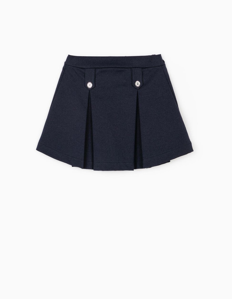 Zippy - PLEATED SKIRT FOR GIRLS, DARK BLUE