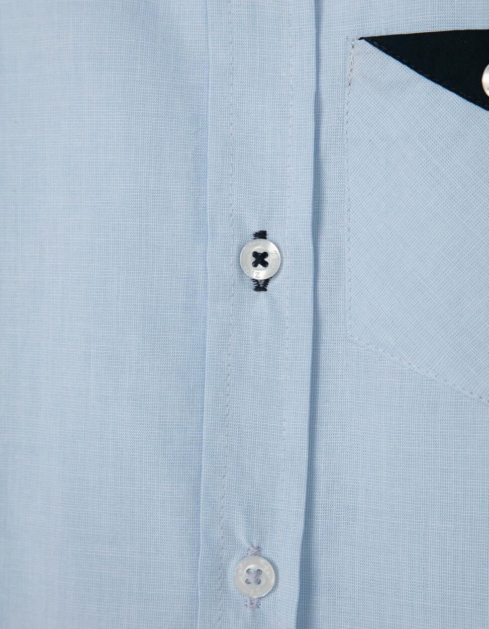 ZIPPY - SHIRT WITH BOW TIE FOR BOYS, BLUE 3