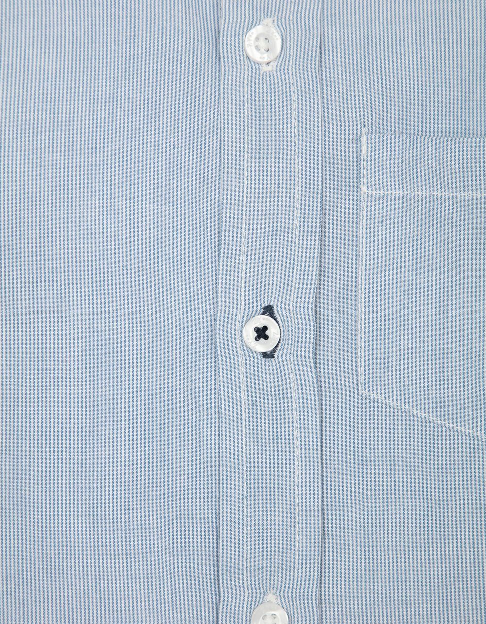 ZIPPY - STRIPED SHIRT FOR BOYS, BLUE 4