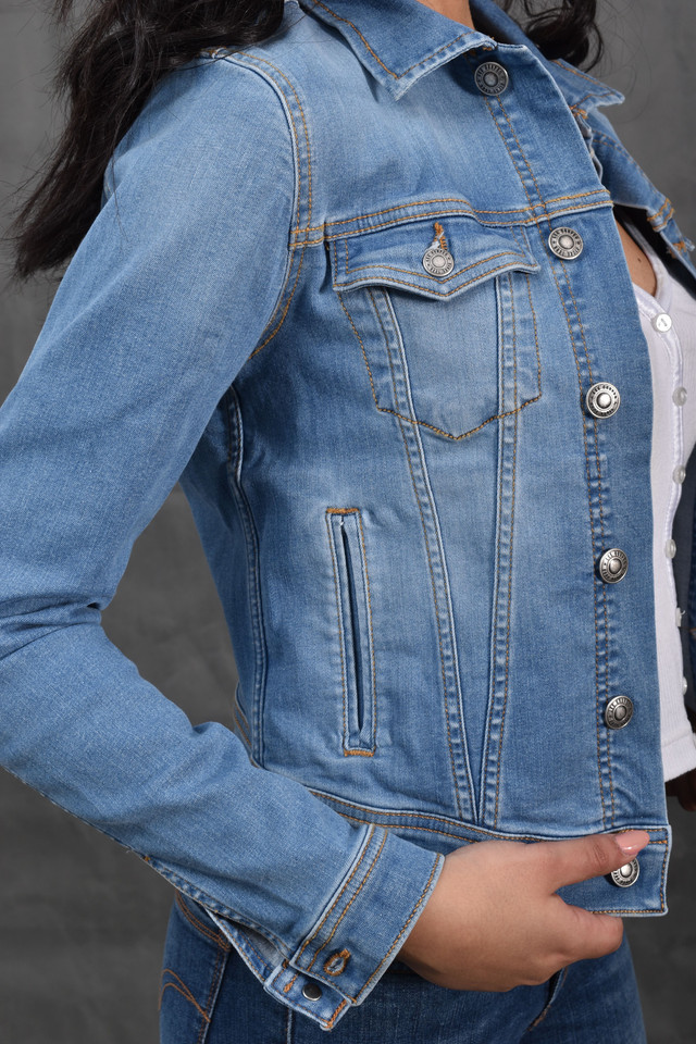Lee Cooper - Blouson Denim MIHTRA-74 ELIPSIA FEM LV 3