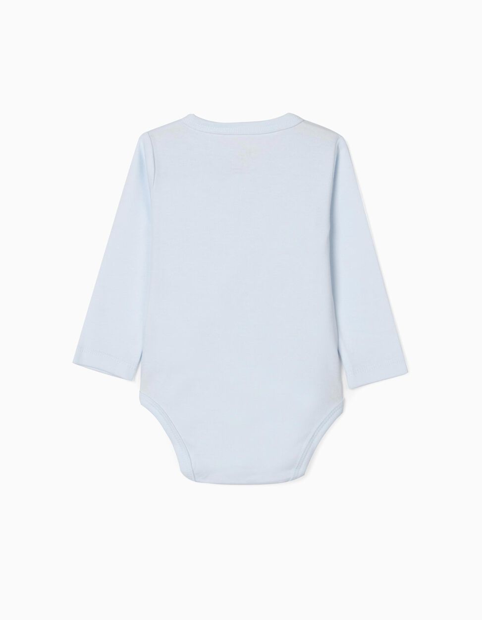Zippy - 2-PACK LONG-SLEEVED BODYSUITS, BLUE &amp; WHITE 2