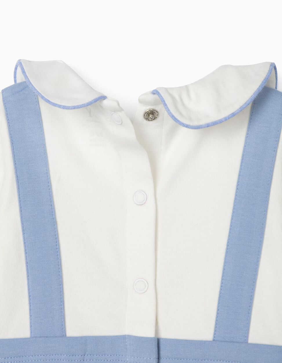 Zippy - JUMPSUIT FOR NEWBORN BABY BOYS, BLUE/WHITE 4