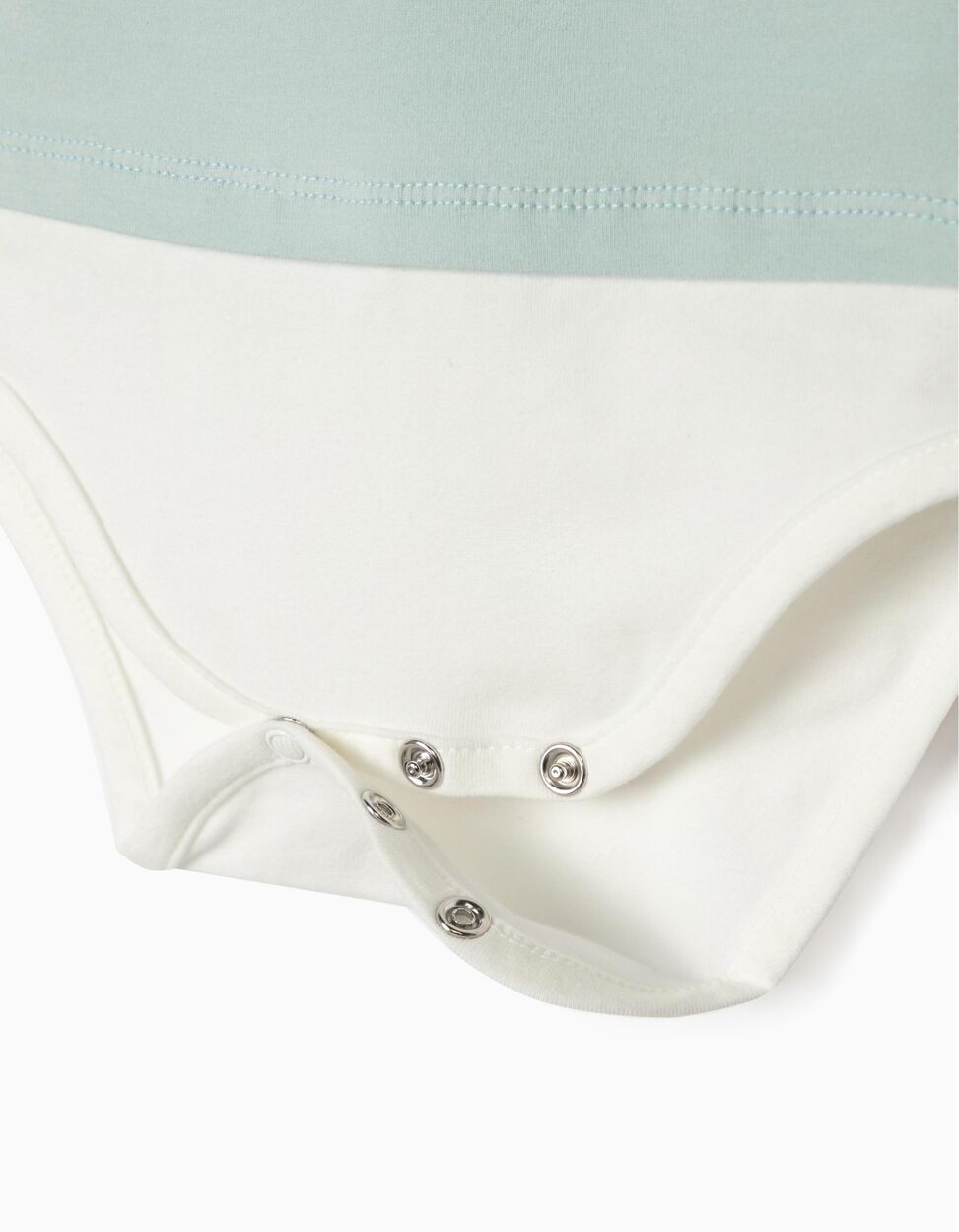 Zippy - BODYSUIT FOR NEWBORN BABY GIRLS, 'HOME', LIGHT BLUE/WHITE 4