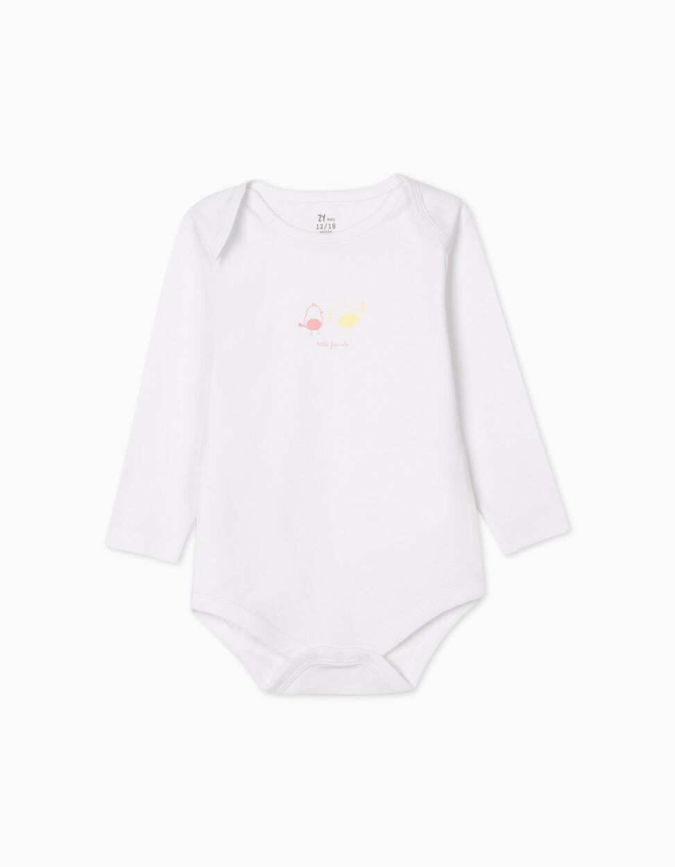 Zippy - 5 BODYSUITS FOR BABY GIRLS 'LITTLE BIRDS', MULTICOLOUR 3
