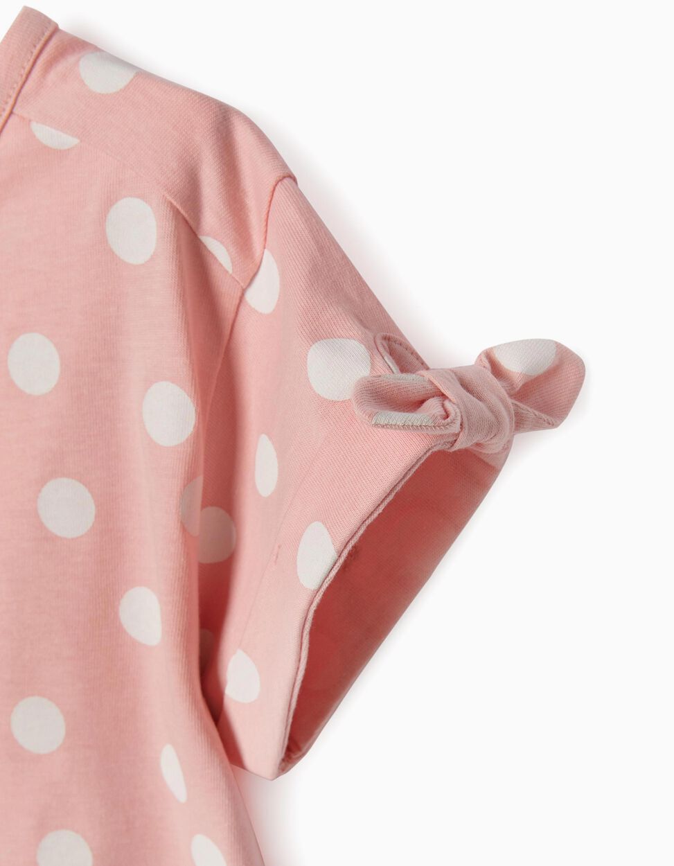 Zippy - T-SHIRT FOR BABY GIRLS, 'DOTS', PINK 3