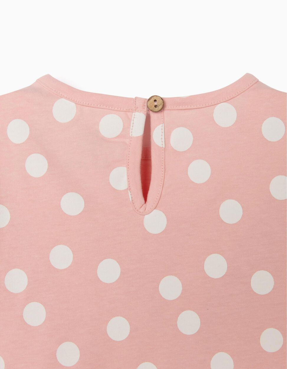Zippy - T-SHIRT FOR BABY GIRLS, 'DOTS', PINK 4
