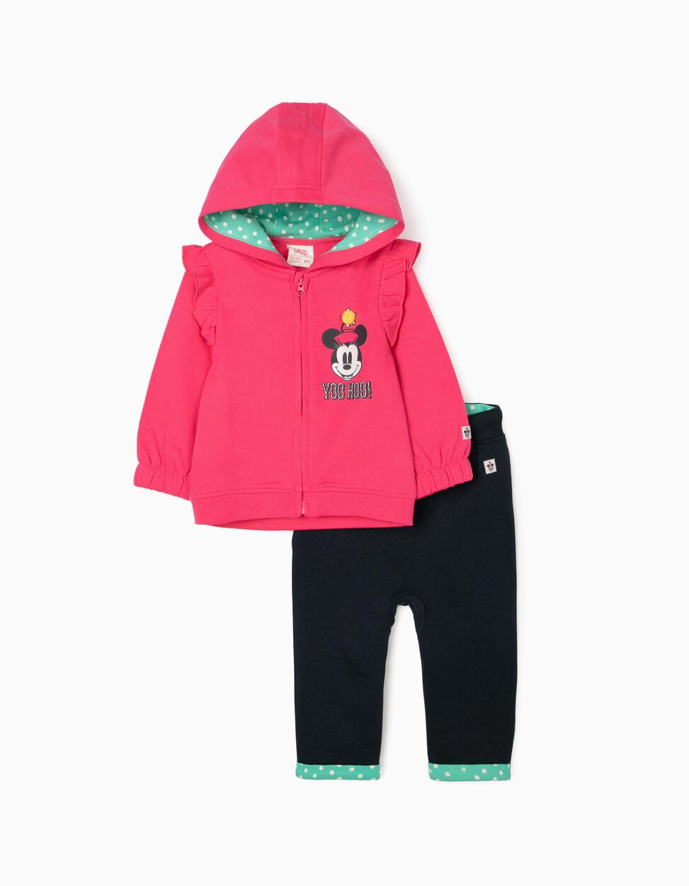 Zippy - TRACKSUIT FOR BABY GIRLS 'MINNIE', PINK/DARK BLUE