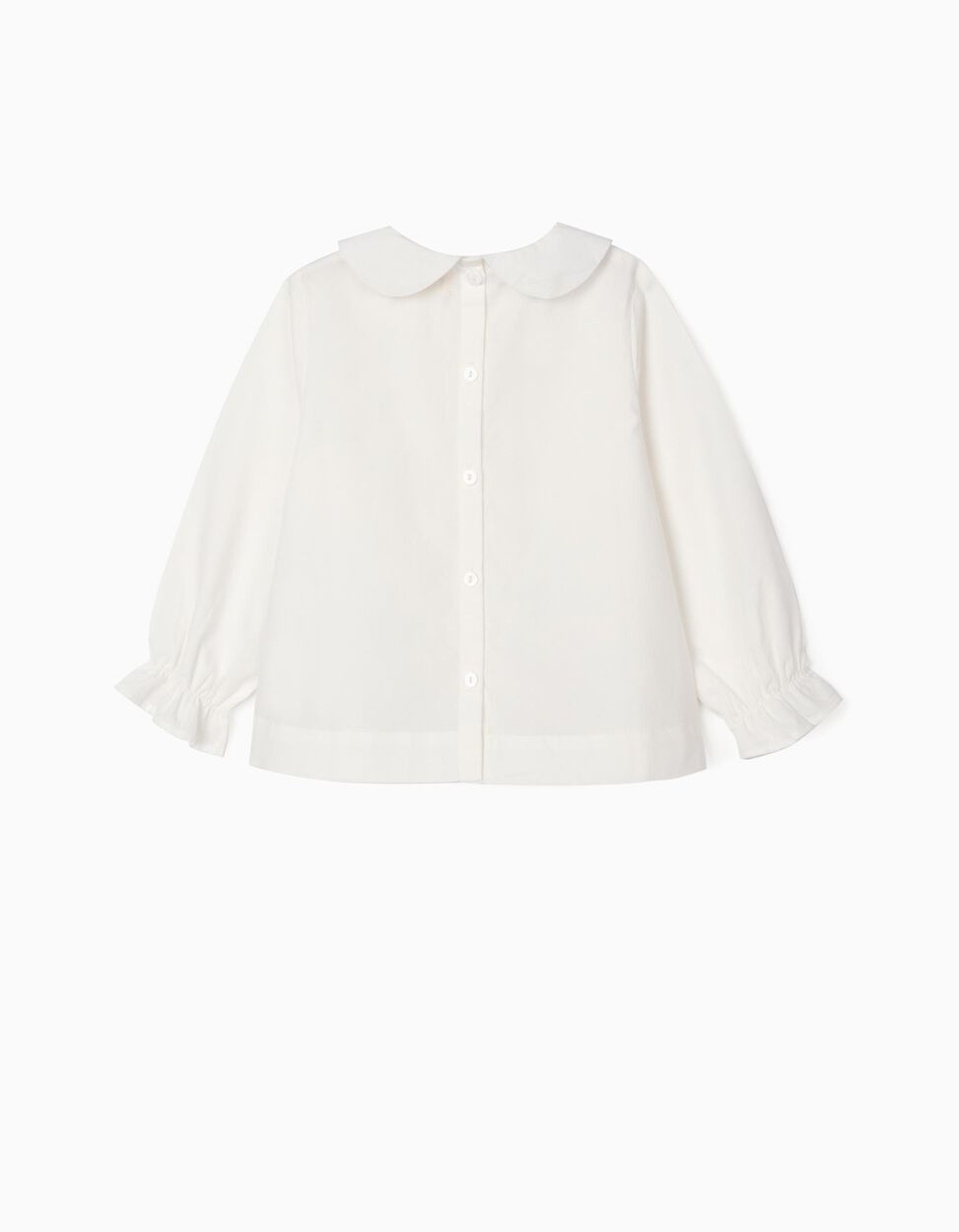 Zippy - BLOUSE FOR BABY GIRLS, 'FARM', WHITE 2