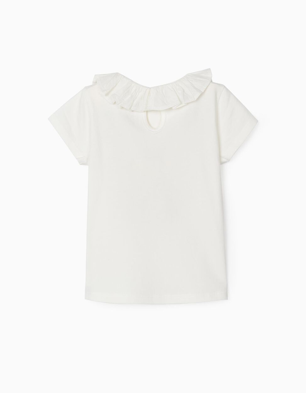 Zippy - T-SHIRT FOR BABY GIRLS, 'BALLERINA', WHITE 2