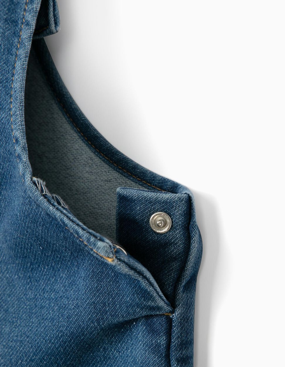 Zippy - DUNGAREES FOR BABY GIRLS, 'COMFORT DENIM', BLUE 5