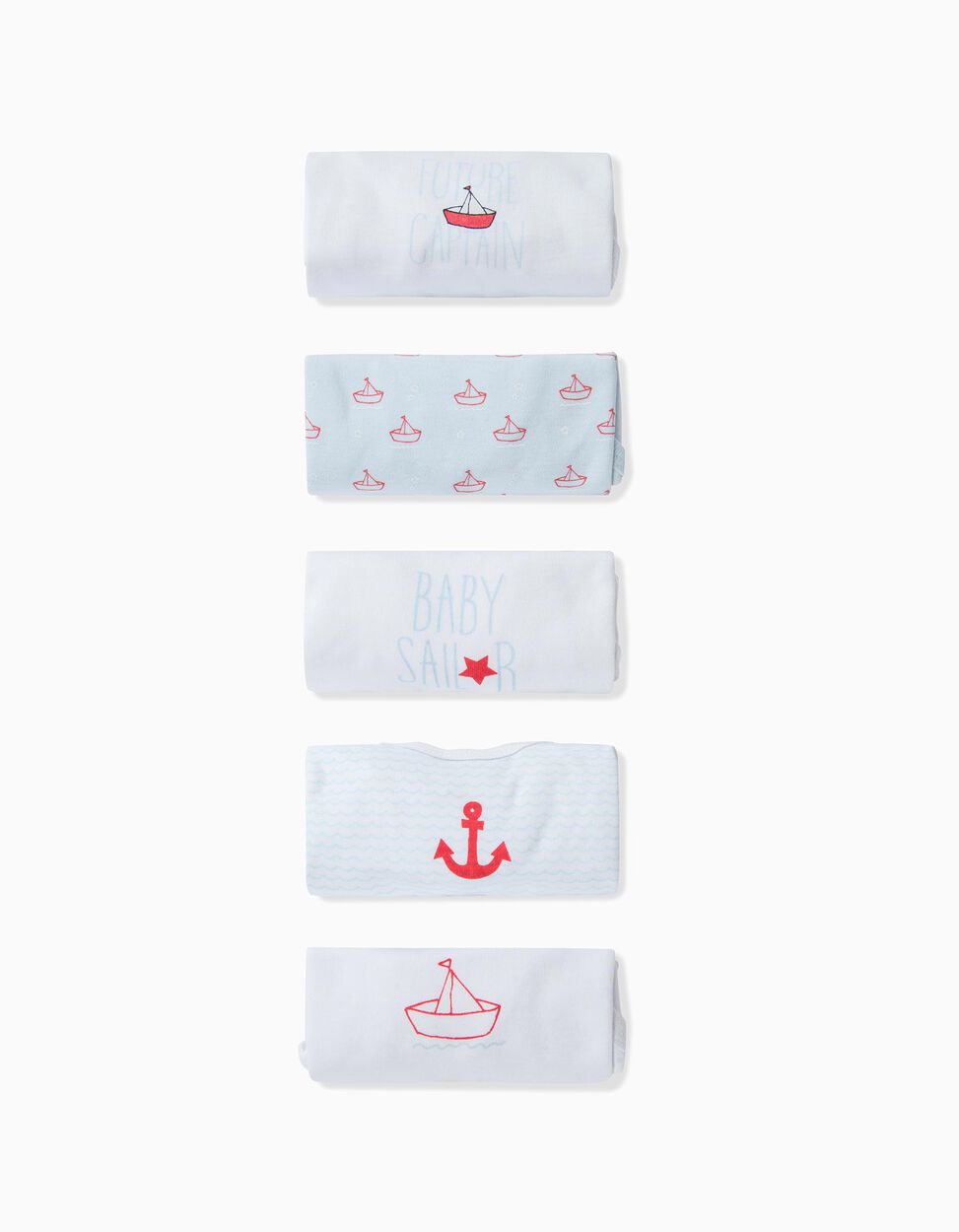 Zippy - PACK OF 5 BODYSUITS