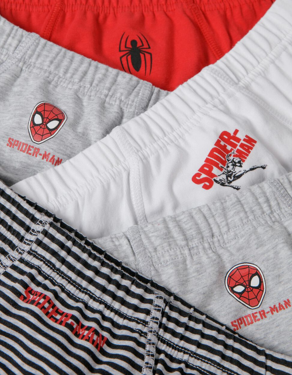 Zippy - 5 BRIEFS FOR BOYS, 'SPIDER-MAN', GREY/RED/WHITE 2