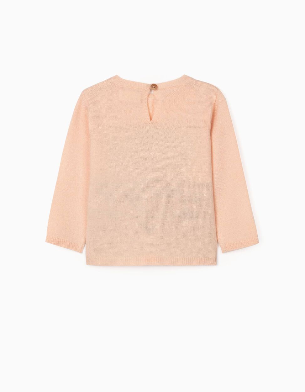 Zippy - JUMPER FOR NEWBORN BABY GIRLS 'CUTE BUNNY', PINK 2
