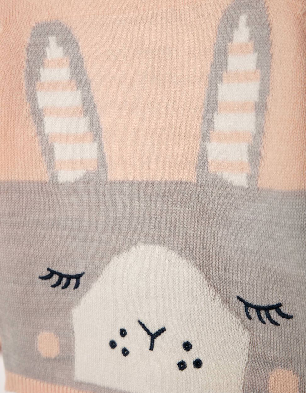 Zippy - JUMPER FOR NEWBORN BABY GIRLS 'CUTE BUNNY', PINK 3