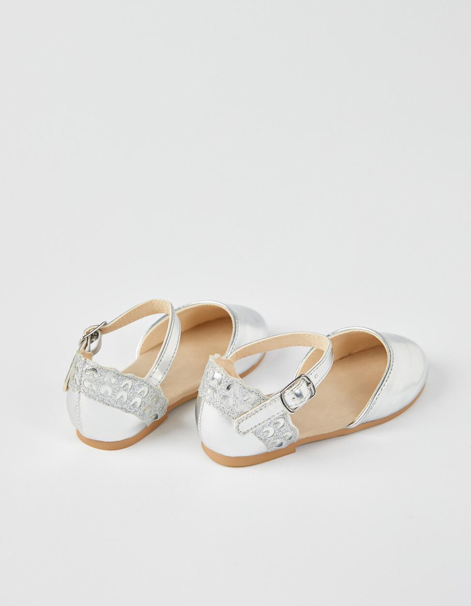 ZIPPY - BALLERINES AVEC PAILLETTES BÉBÉ FILLE, ARGENTÉ 3
