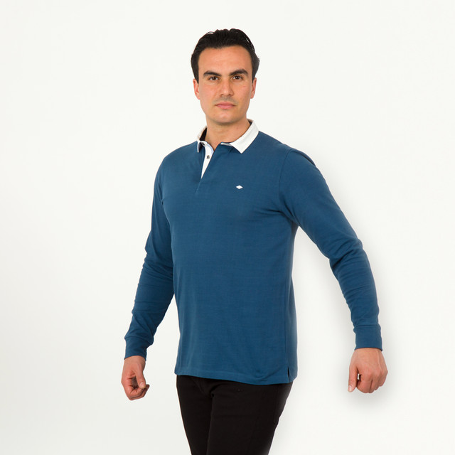 Lee Cooper - Polo Homme Regular - Bleu