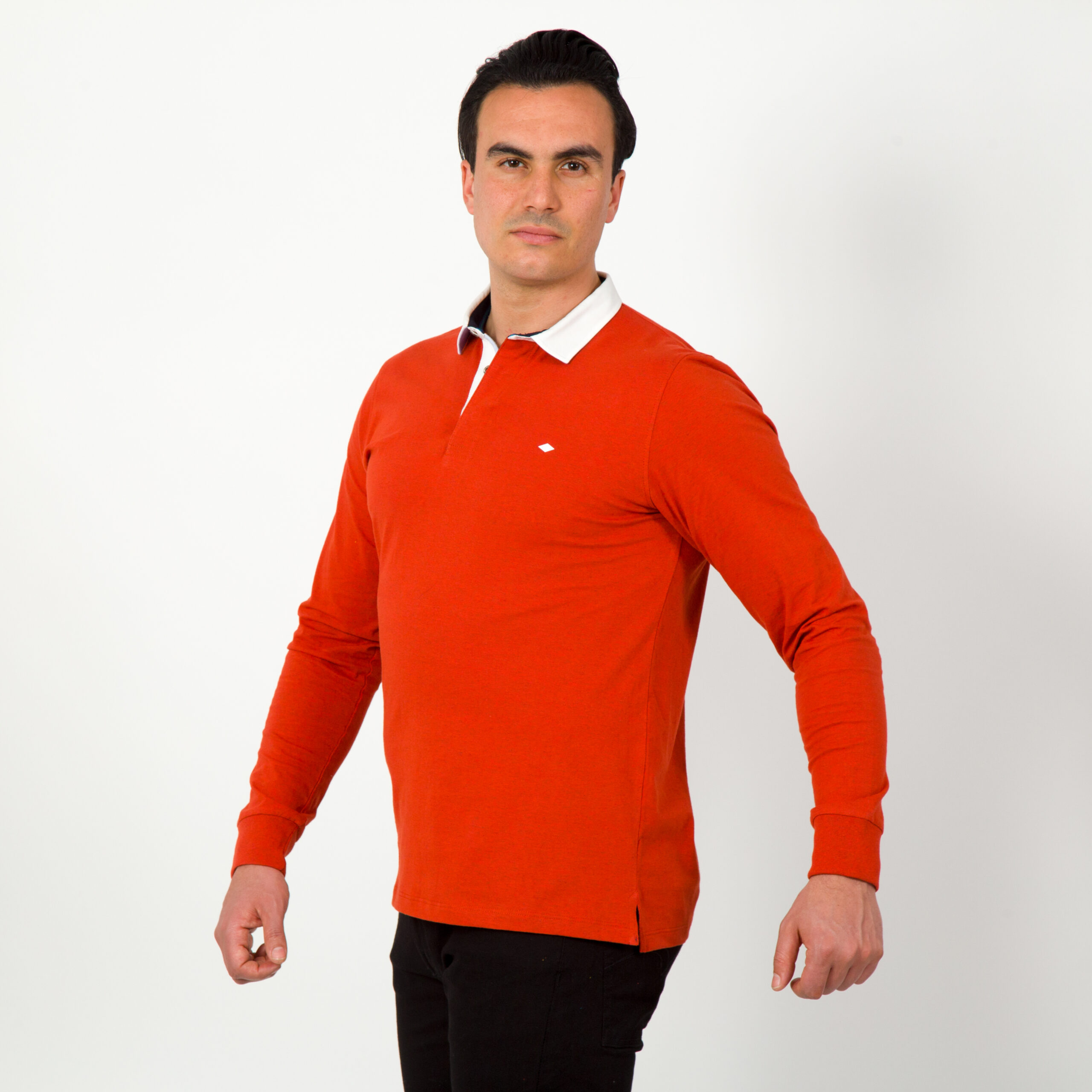 Lee Cooper - Polo Homme Regular - Rouge Corail 2