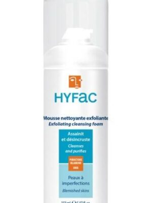Hyfac mousse nettoyante exfoliante 150ml