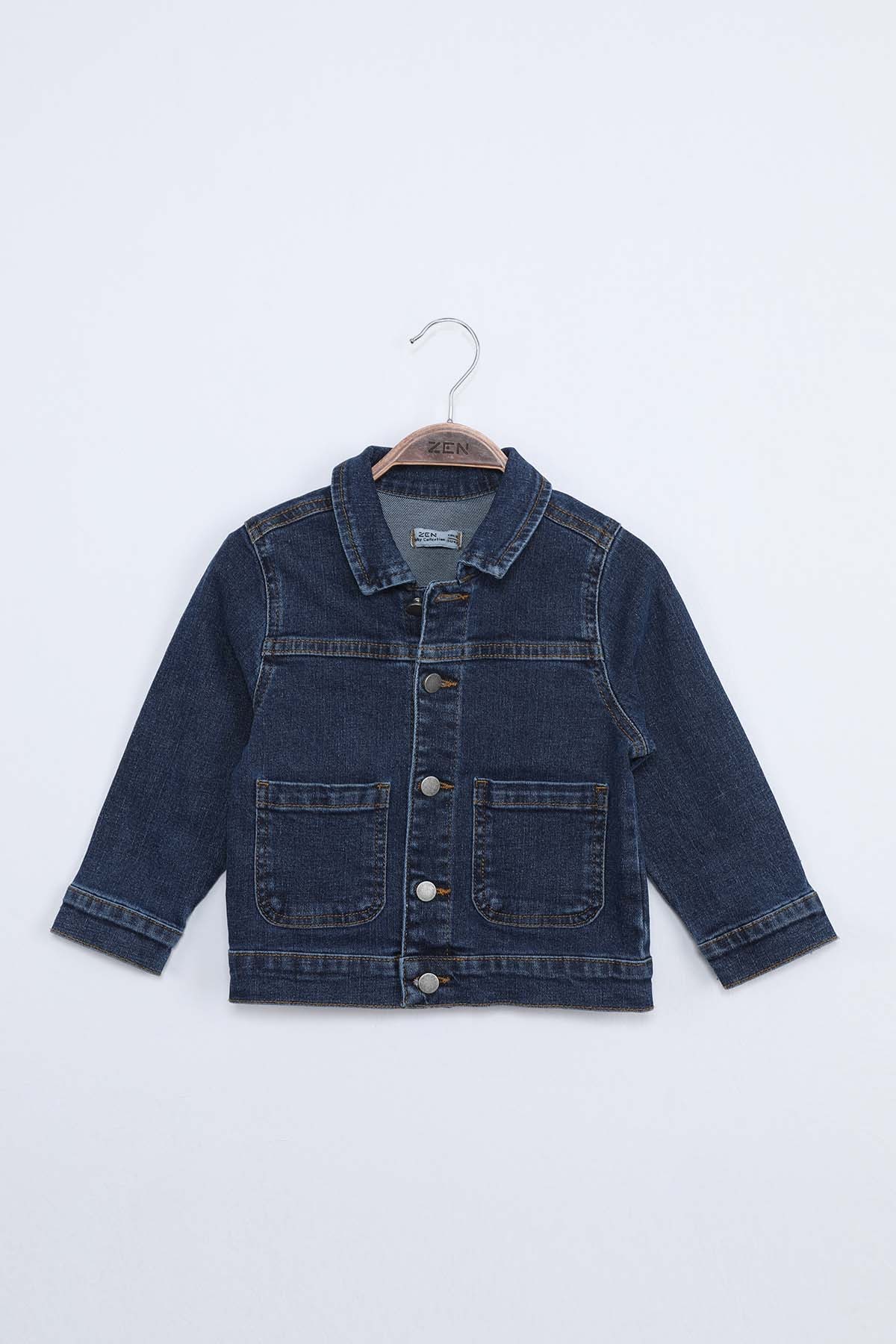 ZEN Enfant - Veste Denim Boutonné - JEANS