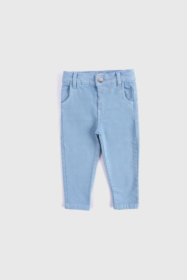 ZEN Enfant - PANTALON Bébé girl en bleu - 35ZGTPNBF00164