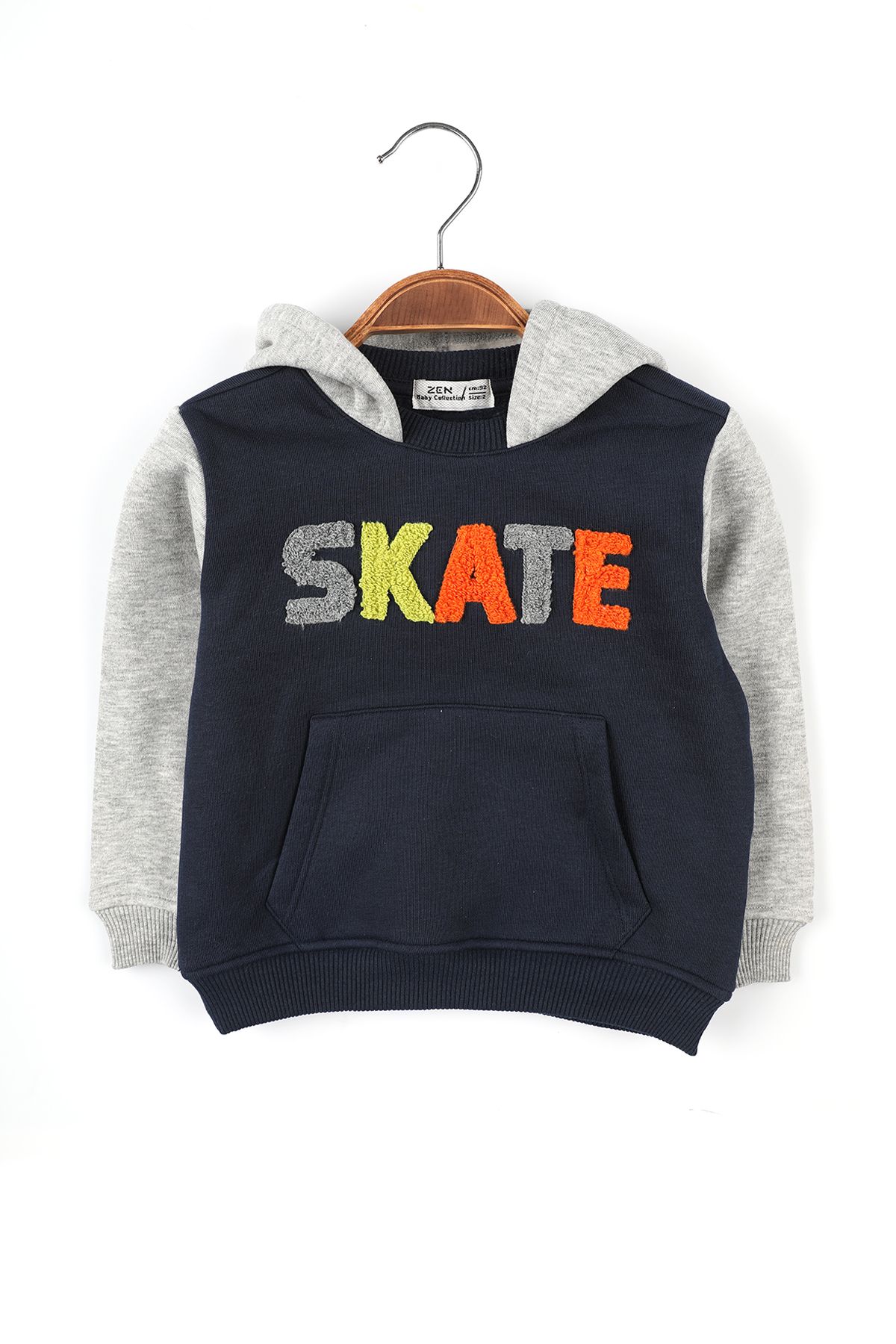 ZEN Enfant - SWEAT SHIRT Bébé boy en bleu marine - 33ZVSWSBG01028