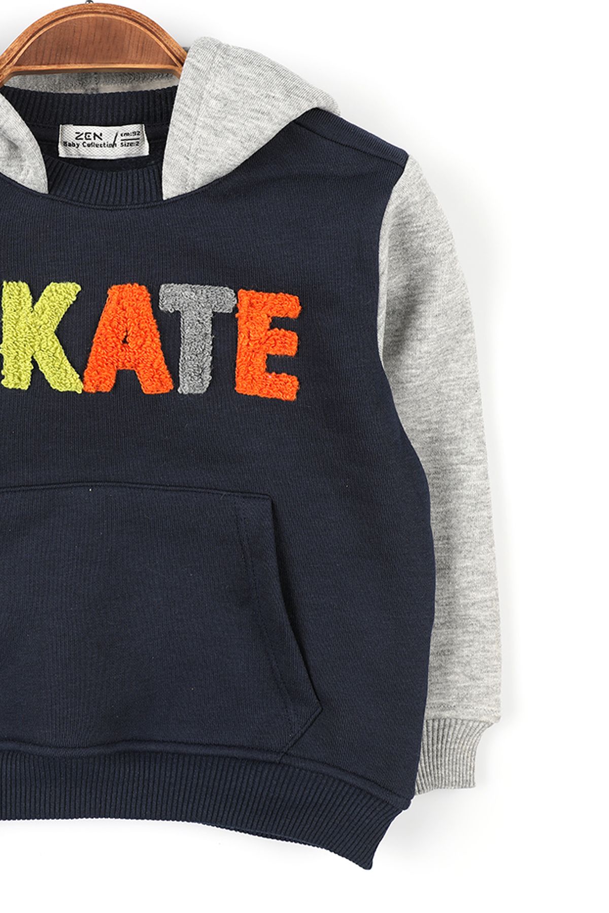ZEN Enfant - SWEAT SHIRT Bébé boy en bleu marine - 33ZVSWSBG01028 3