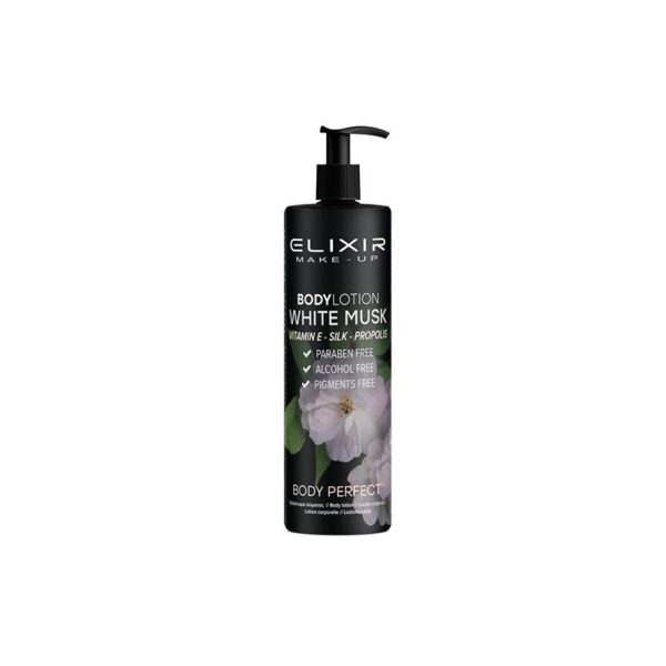 elixir body lotion white musk 200ml