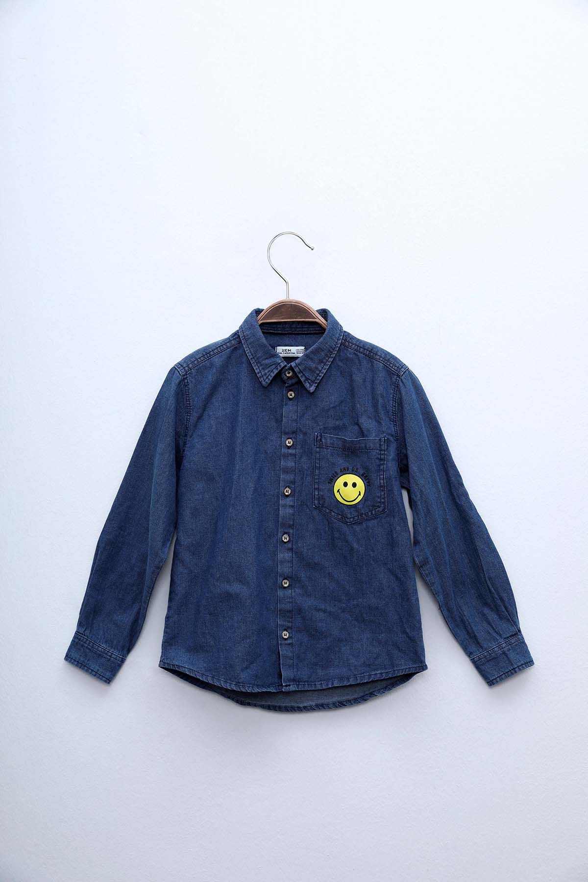 ZEN Enfant - Chemise à capuche - JEANS