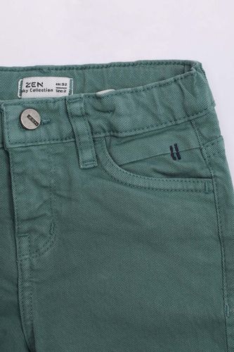 ZEN Enfant - Pantalon coupe droite  - VERT 2