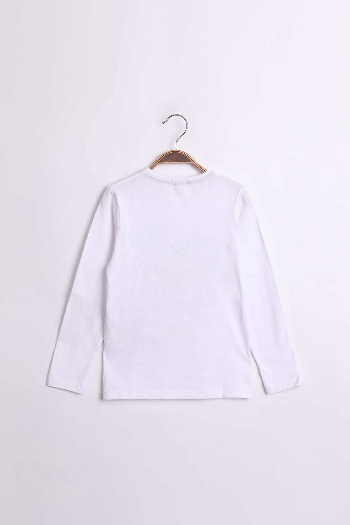 ZEN Enfant - Pull imprimée  - 44 BLANC 2