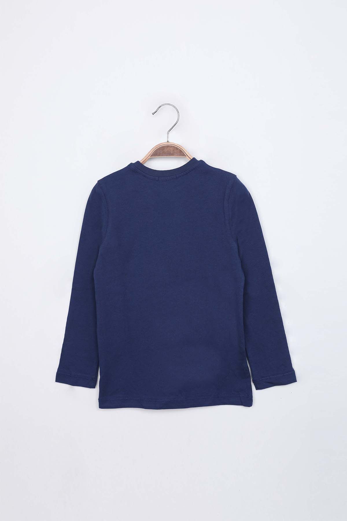 ZEN Enfant - T Shirt imprimé - BLEU MARINE 3