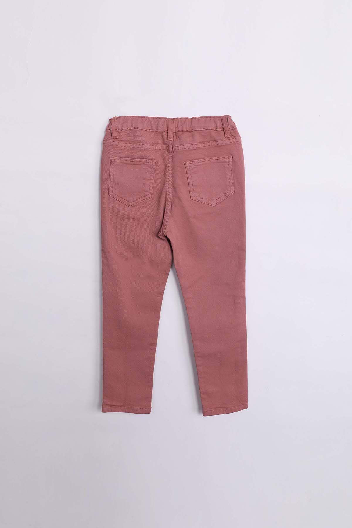 ZEN Enfant - Pantalon basique - ROSE CENDRE 3
