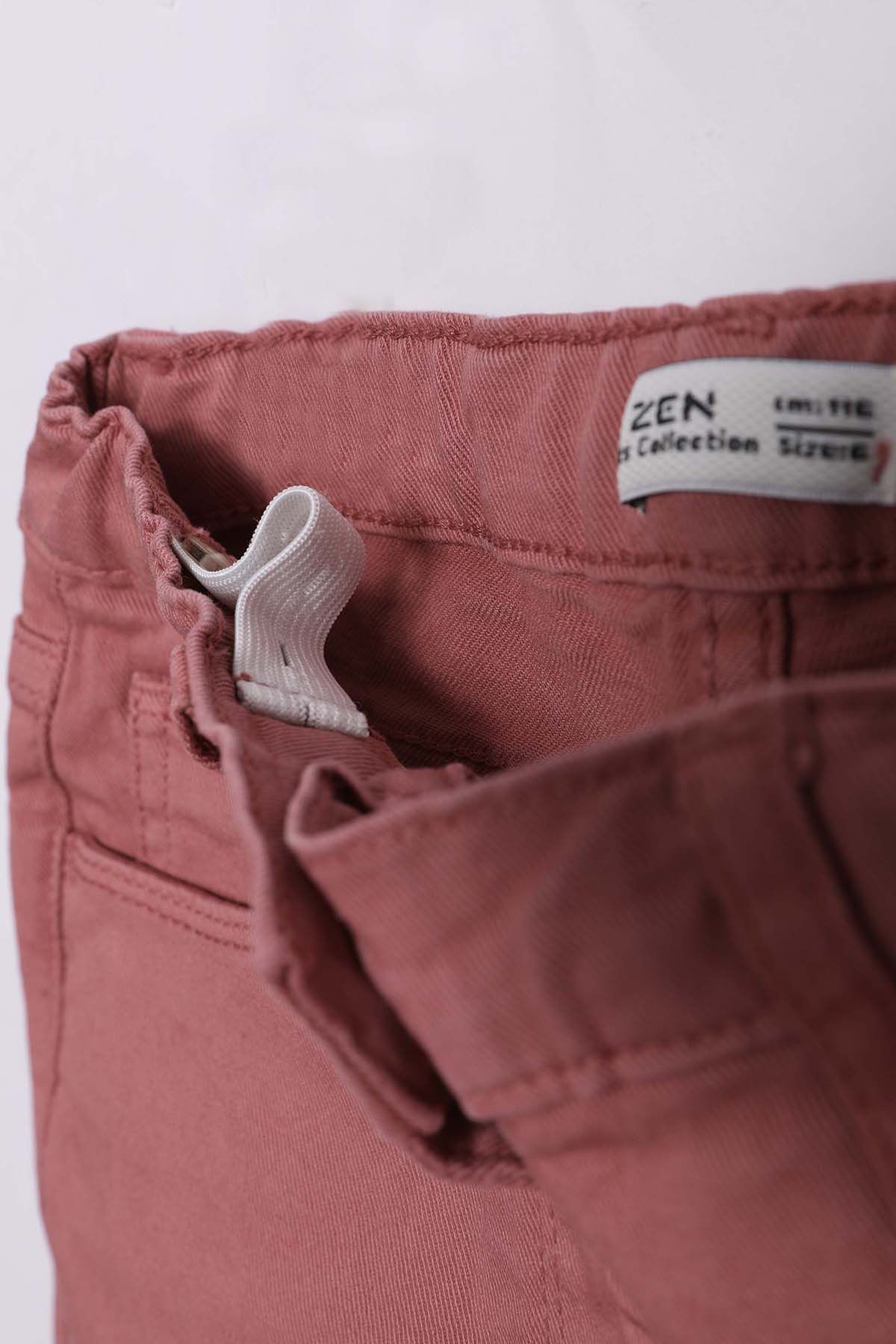 ZEN Enfant - Pantalon basique - ROSE CENDRE 2