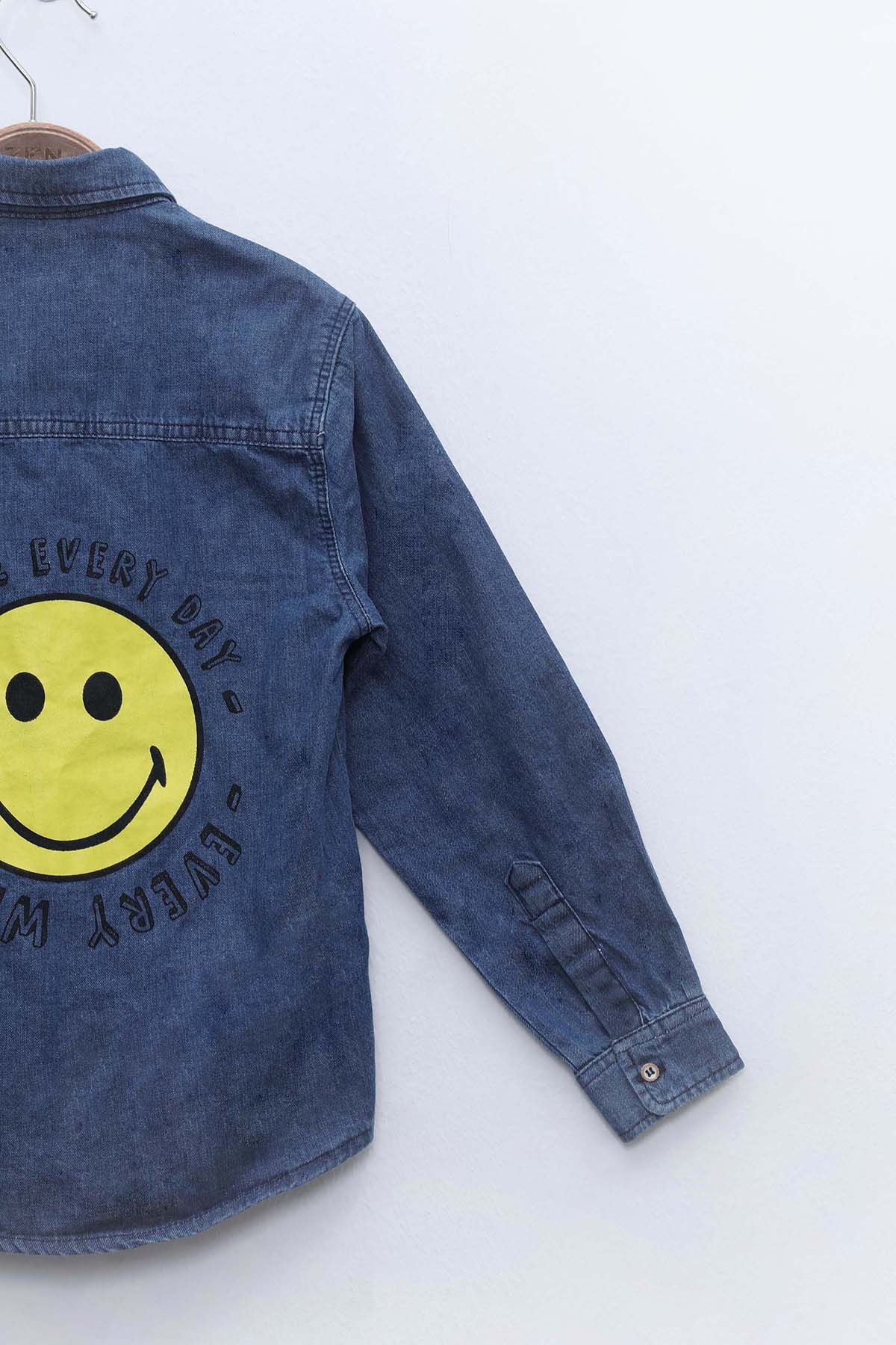 ZEN Enfant - Chemise à capuche - JEANS 4